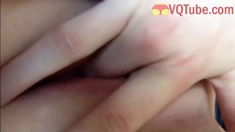 Nice Orgasm With Small Contractions Playing With Her Pussy