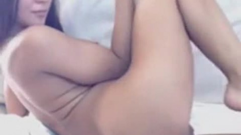 Horny Slutty College Girl Made a Homemade Video showing her hyper perfect body and accidentally got spread evreywhere Thigh Job