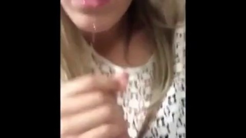 Blowjob and cumshot in the face