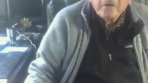 grandpa jerking off