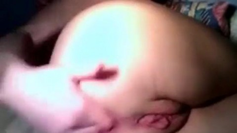 4 finger wet anal gape