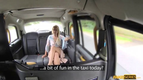 Bigtits Milf Sasha Steele enjoys cowgirl in a taxi