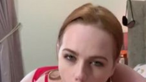 Ella Hughes Goes To work in Red Bikini Onlyfans