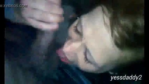 Russian Bitch sucks dick lick's balls loved it when I shot cum in her mouth