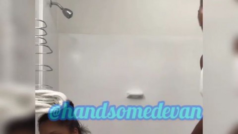 My girlfriends mom made me give her a quickie in the bathroom ( Handsomedevan & vainty vixen)