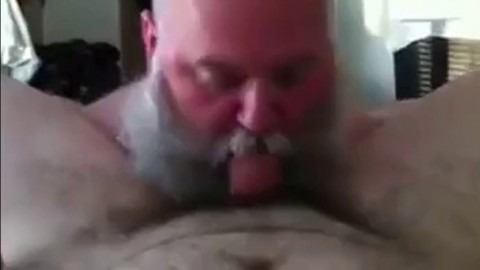 Bearded Dad Sucking Really Good