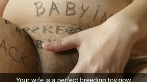 Your lovely married girl become a cum addicted slut for breeding! - Cuckold Captions - Milky Mari