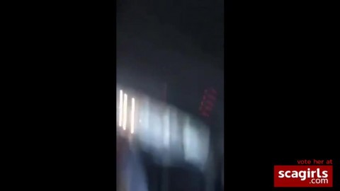 Scousers fuck in back of taxi in liverpool