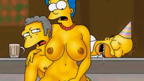 Marge Simpson real cheating wife