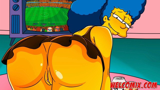 A goal that nobody misses - The Simptoons, Simpsons porn