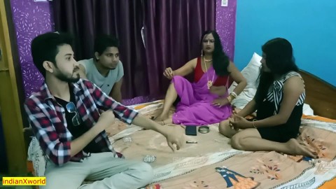 Indian bengali aunty sex business at home! Best indian sex with dirty audio