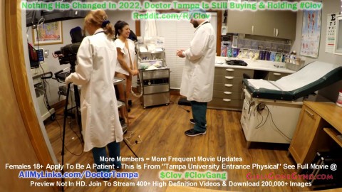 Jasmine Rose Gets Humiliating Gyno Exam Required For New Students By Doctor Tampa & Nurse Stacy Shepard! Tampa University Entran