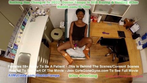 $Clov Ebony Beauty Rina Arem Gets A Mandatory Orgasm From Doctor Stacy Shepard @GirlsGoneGyno.com