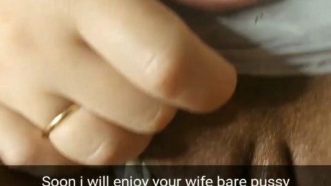 Cuckold hubby finally get sloppy seconds with his wife in the end- Cuckold roleplay captions! - Milky Mari