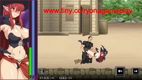 Cute witch has sex with men in new act hentai porn xxx game