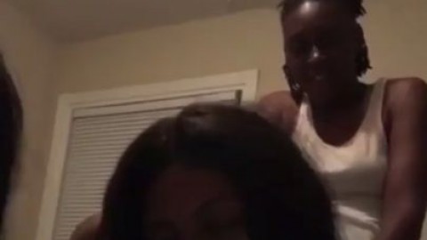 Ebony Lesbian Couple Has Sex In Front Of Their Bestfriend On Facebook Live