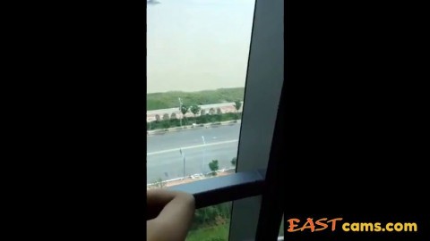 fucking asian (malaysian) gf in the balcony