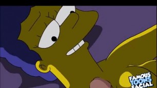 Simpsons Homer Fuck Marge Famous Toons Facial