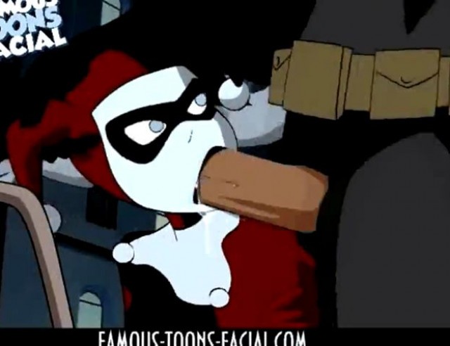 Batman Fuck Harley Quinn Famous Toons Facial