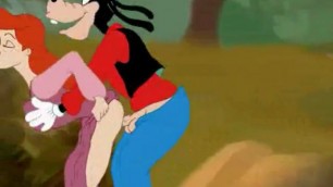 Goofy cartoon porn