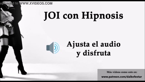 JOI con hipnosis en español. CEI feminización.