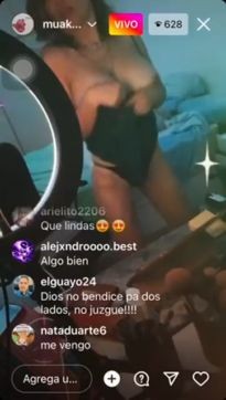 Lixett Live caliente en Instagram famosa tik toker, ondoun - PeekVids