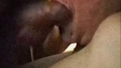 Masser af sperm i Grannys mund
