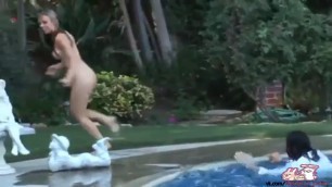 Kayden Kross Fuck anal young beautiful blonde Big dick Sex by the pool