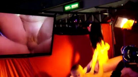 Lana Fever - Live Porn movie in public - Eropolis Nice France 2013-02-10