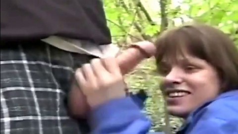 terry downs blowjob in a public park