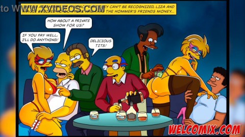 Night in the whorehouse! A VERY CRAZY NIGHT - The Simptoons