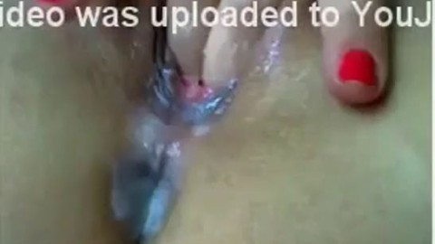 Juicy pussy getting more creamy on webcam more @youporncamvideos.com