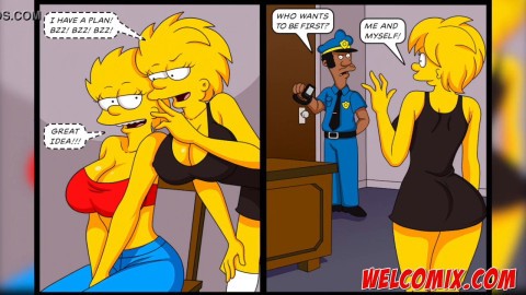 Obscene indecent - The Simptoons