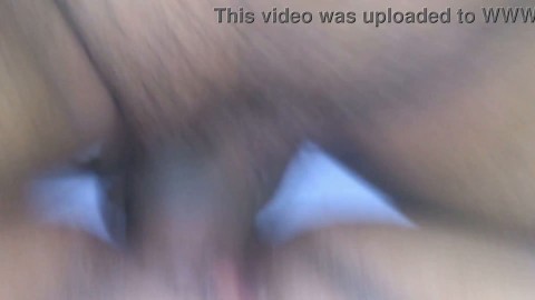 extreme close up of the pussy of a cheating wife getting fucked in reverse missionary