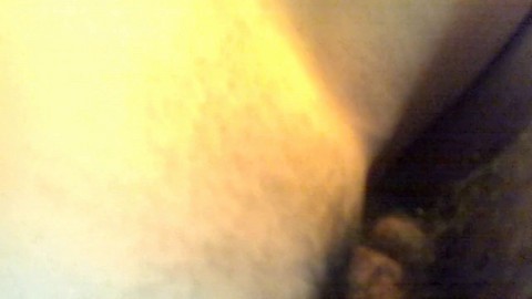 Slutty ex-girl, now washed up, sucking and fucking cock dry, ends in cream