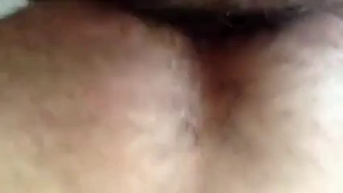 Another hairy ass gets fucked bareback - excellent view!!!