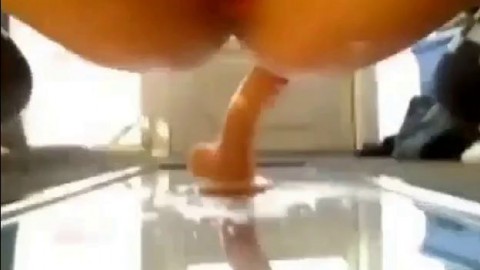 Monica Taylor Rides a Dildo and Squirts