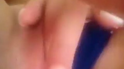 Young girl fingering tight pussy