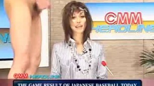 Japan News bukkake on tv