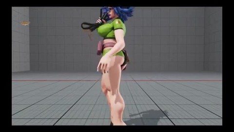Poison Swimsuit Costume Appreciation Street Fighter V Two Girls Having Sex
