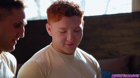 Military privates Jeremiah Cruze and Blain O'Connor fuck in sergeant's room