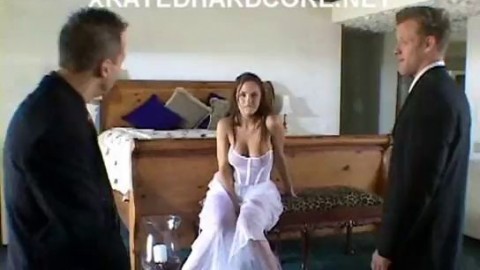 Bride Fucks 2 Groomsmen