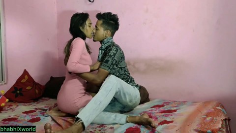 Desi village 18 yrs girlfriend foreplay Sex! Desi new hot girl fucking