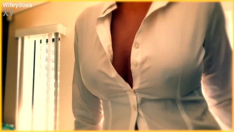 PREVIEW-Wet business shirt try on