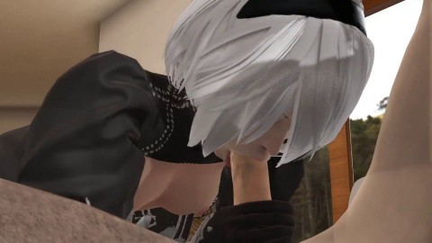 2B NieR Automata Hentai l 3D SFM Anime