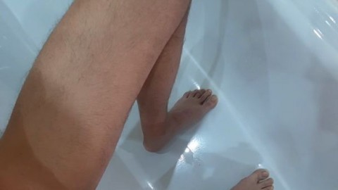 Hot cumshot in the bathroom from the first person. POV masturbation. Xvideos