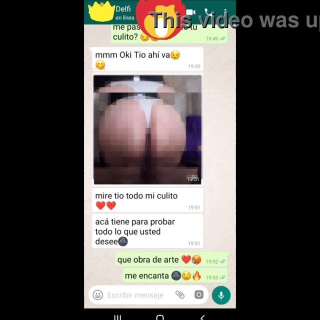 Chat de mi sobrina culona