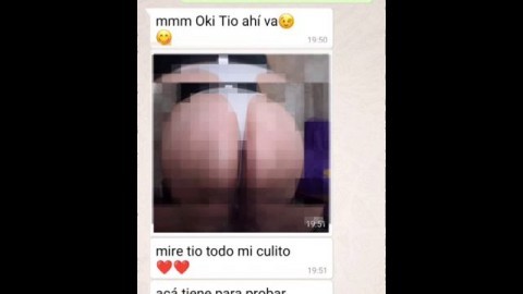 Chat de mi sobrina culona