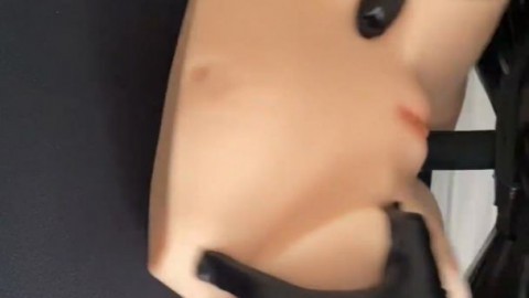 Fucking my pussy doll