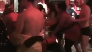 Bridesmaids Sucks Cock At Strip Club